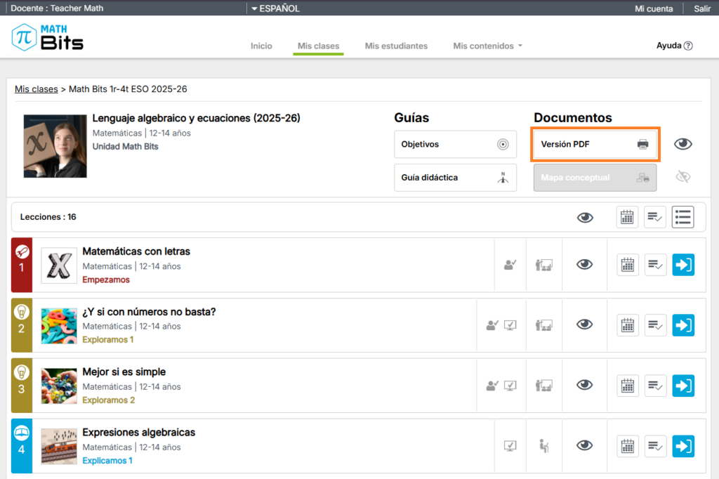 Dónde encontrar la versión PDF en la intranet